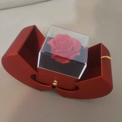 Regalo especial - Rosa eterna y collar "A Mi Hija"