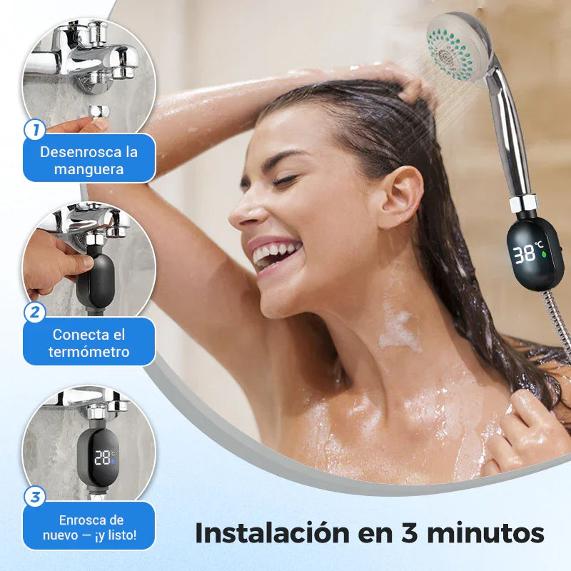 Termómetro Inteligente para Ducha: Seguridad para toda la Familia