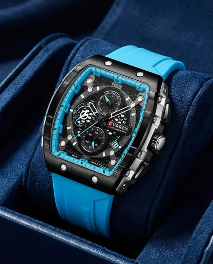 Reloj LUNAXURE® Serie C-R | Cronógrafo de Alta Gama