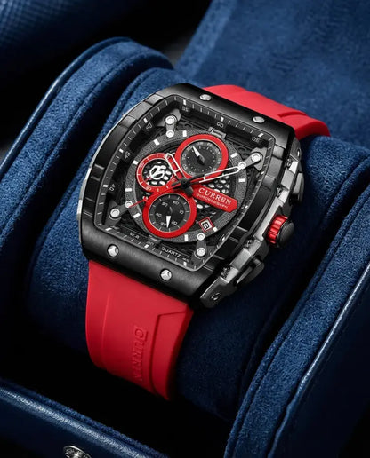 Reloj LUNAXURE® Serie C-R | Cronógrafo de Alta Gama