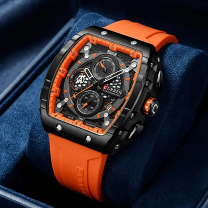 Reloj LUNAXURE® Serie C-R | Cronógrafo de Alta Gama
