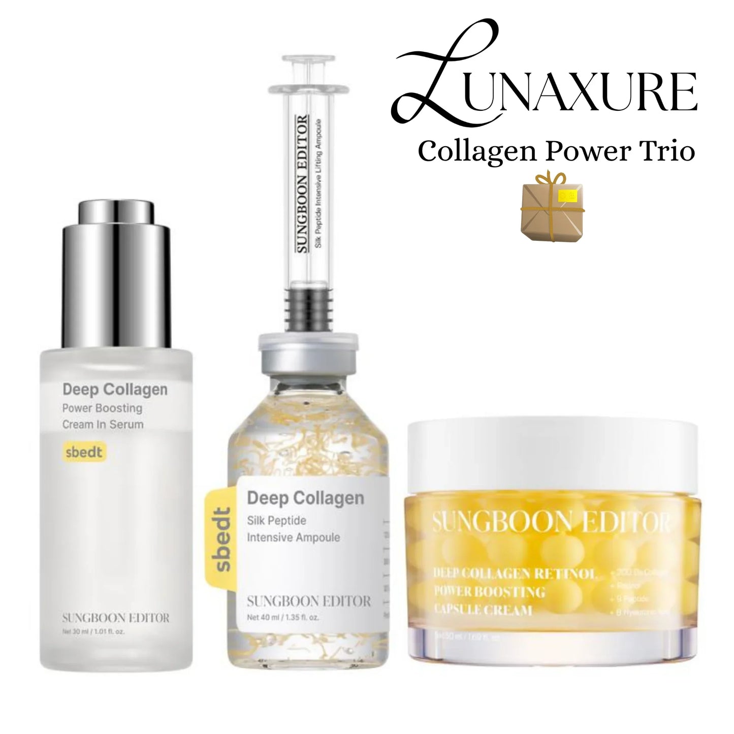 Lunaxure Collagen Power Trio