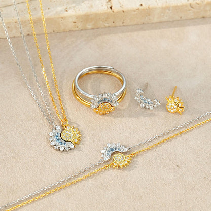 Set Exclusivo "Sol y Luna" 🌞🌛 - Colección Completa de 4 Piezas