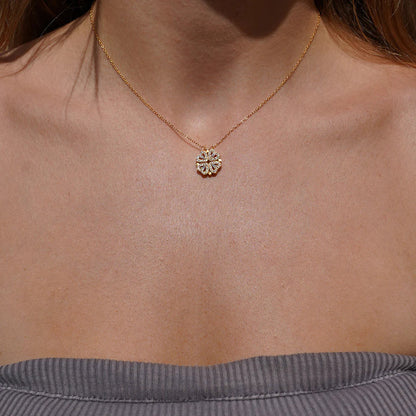 Regalo especial - Rosa eterna y collar "A Mi Hija"