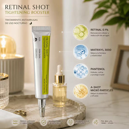 Retinol Shot Coreano™ — El Secreto K-Beauty para tu Piel